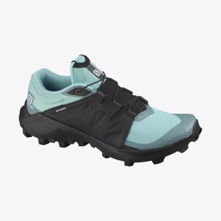 Salomon WILDCROSS W Womens Trail Running Shoes Turquoise/Black | Salomon South Africa